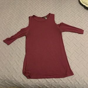 Rue 21 open shoulder shirt